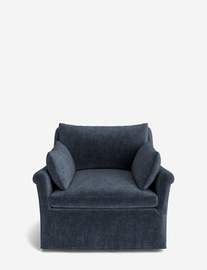 Portola Rolled Arm Luxe Depth Slipcover Chair