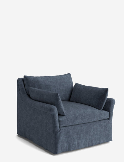 Portola Rolled Arm Luxe Depth Slipcover Chair
