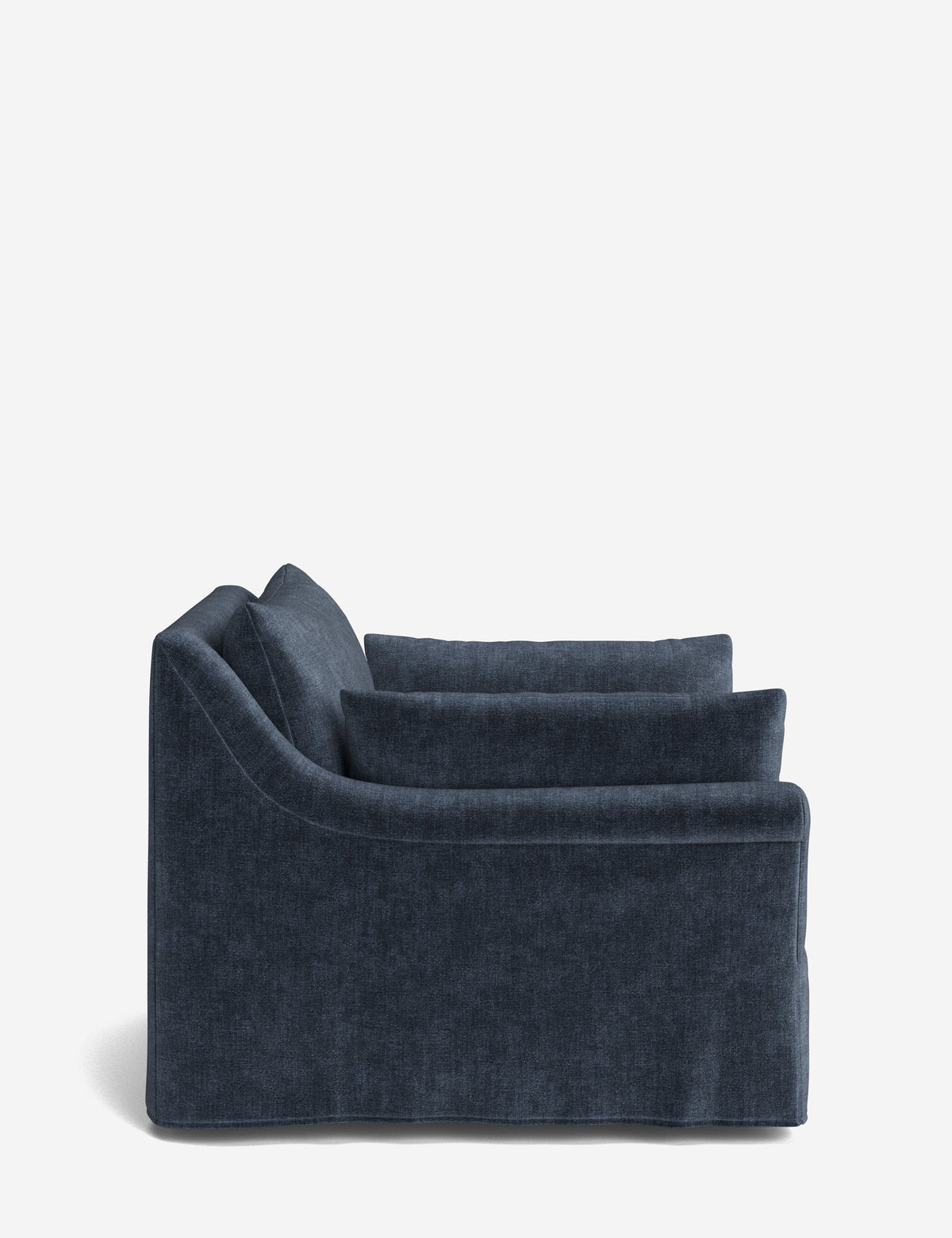 Portola Rolled Arm Luxe Depth Slipcover Chair