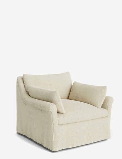Portola Rolled Arm Luxe Depth Slipcover Chair
