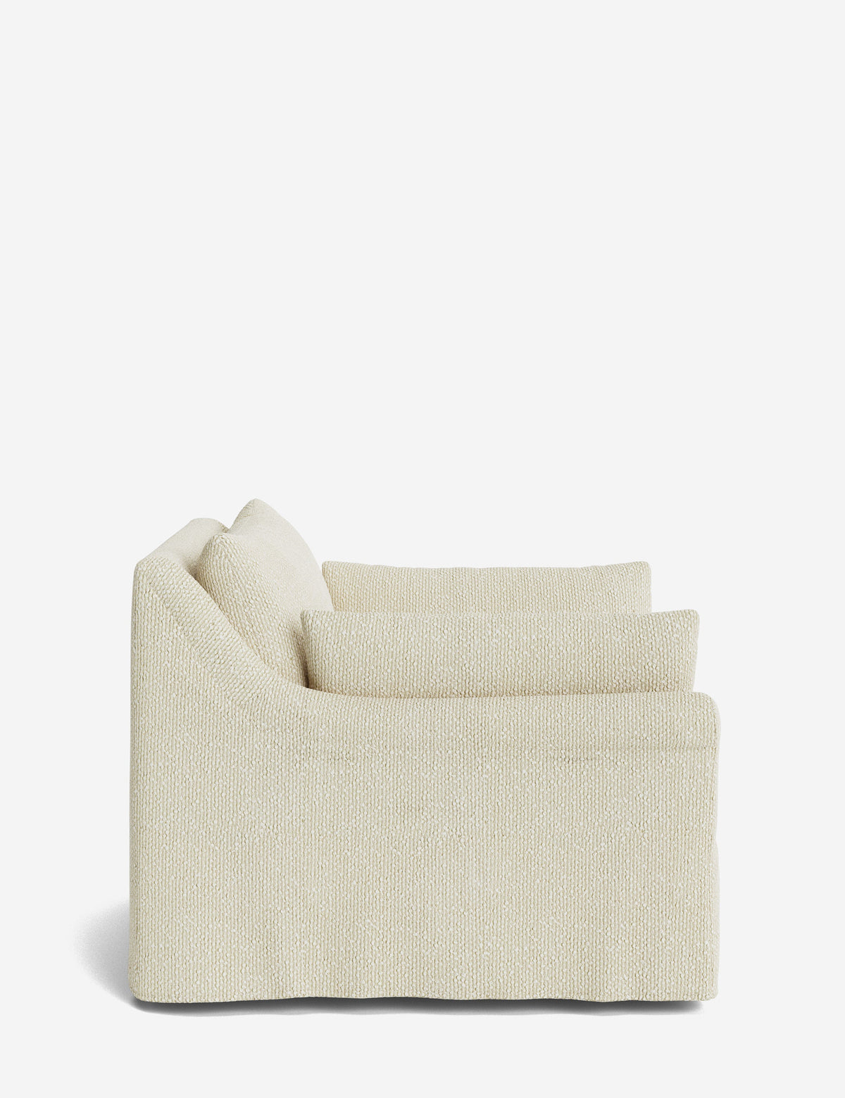 Portola Rolled Arm Luxe Depth Slipcover Chair