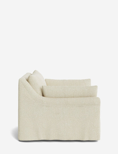 Portola Rolled Arm Luxe Depth Slipcover Chair