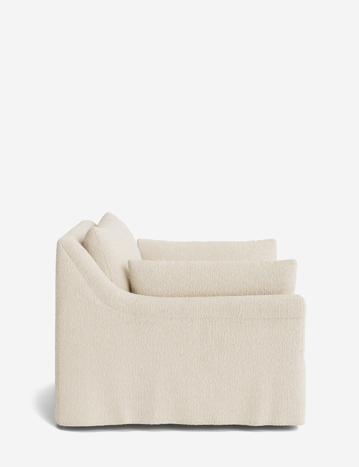 Portola Rolled Arm Luxe Depth Slipcover Chair