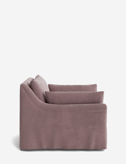Portola Rolled Arm Luxe Depth Slipcover Chair