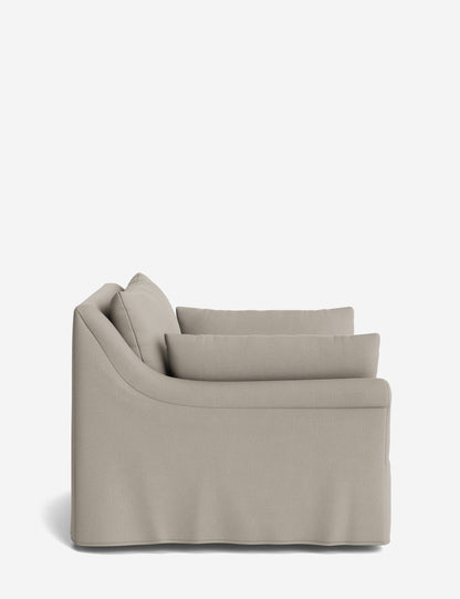 Portola Rolled Arm Luxe Depth Slipcover Chair