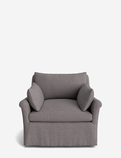 Portola Rolled Arm Luxe Depth Slipcover Chair