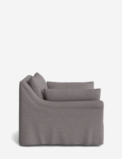 Portola Rolled Arm Luxe Depth Slipcover Chair