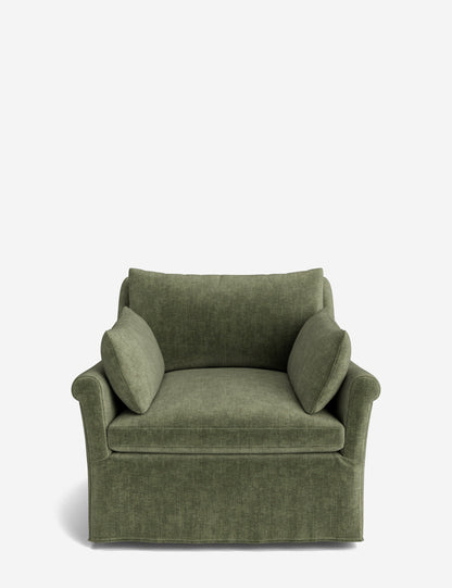 Portola Rolled Arm Luxe Depth Slipcover Chair