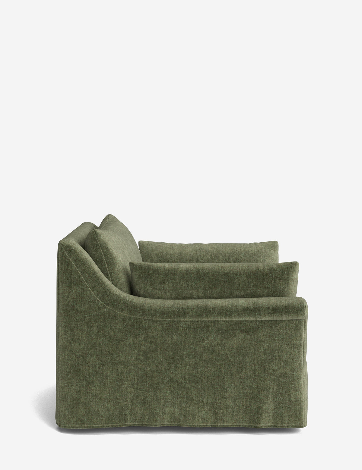 Portola Rolled Arm Luxe Depth Slipcover Chair