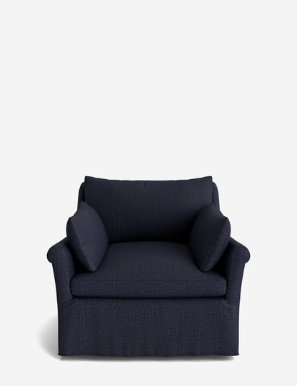 Portola Rolled Arm Luxe Depth Slipcover Chair