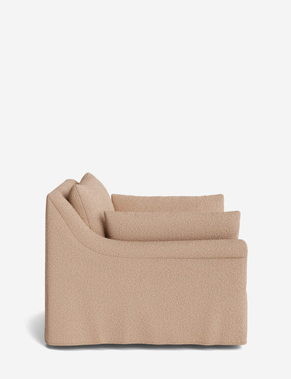 Portola Rolled Arm Luxe Depth Slipcover Chair