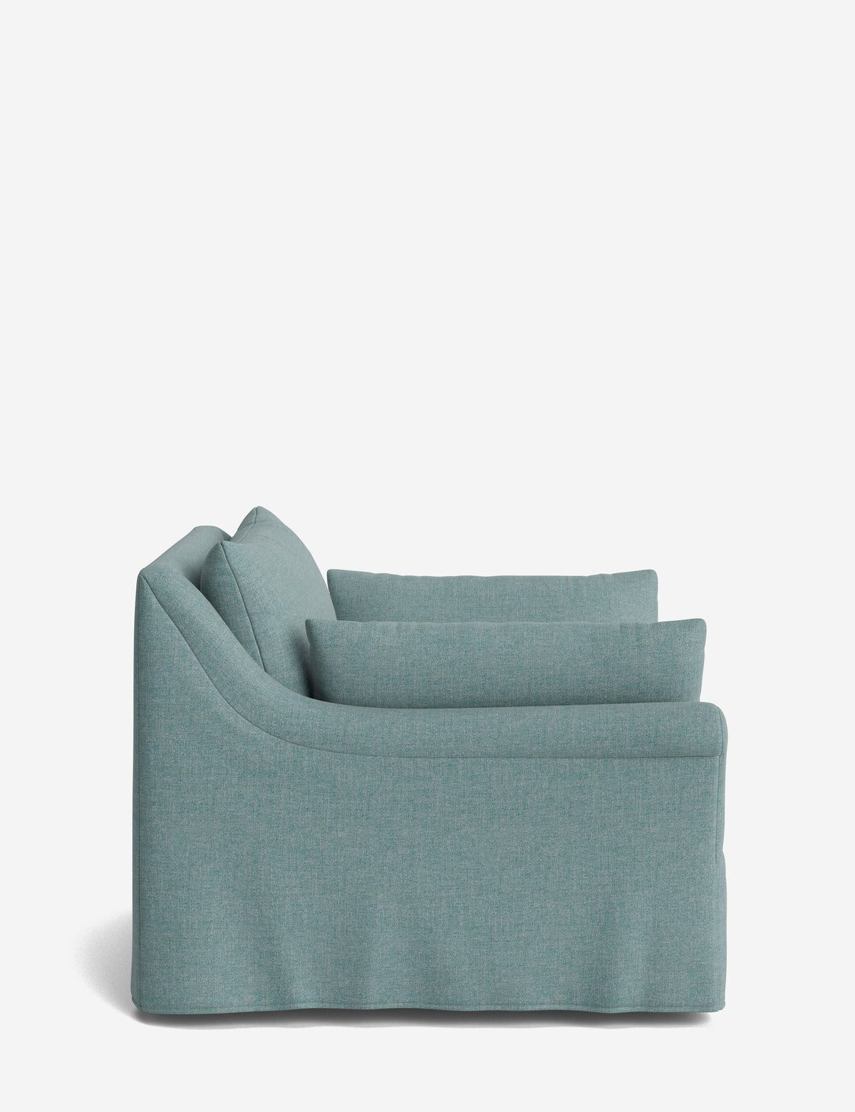 Portola Rolled Arm Luxe Depth Slipcover Chair
