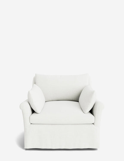 Portola Rolled Arm Luxe Depth Slipcover Chair