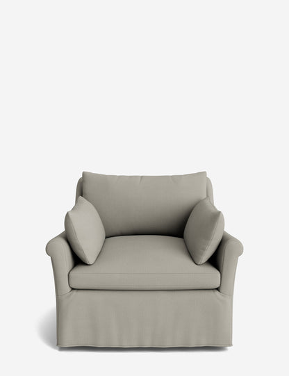 Portola Rolled Arm Luxe Depth Slipcover Chair