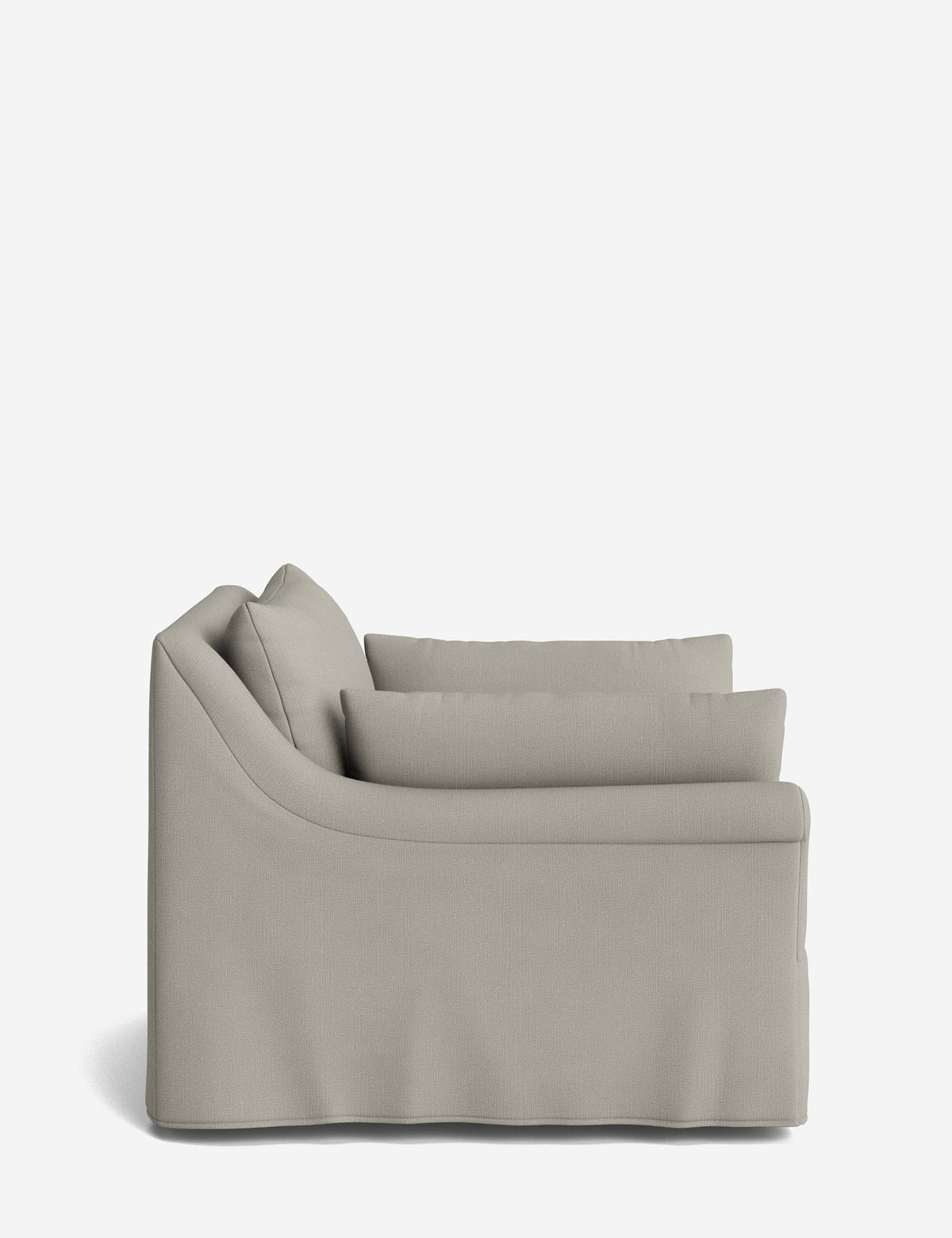 Portola Rolled Arm Luxe Depth Slipcover Chair