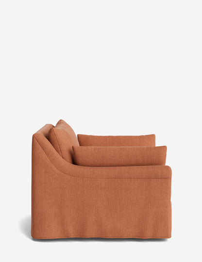 Portola Rolled Arm Luxe Depth Slipcover Chair