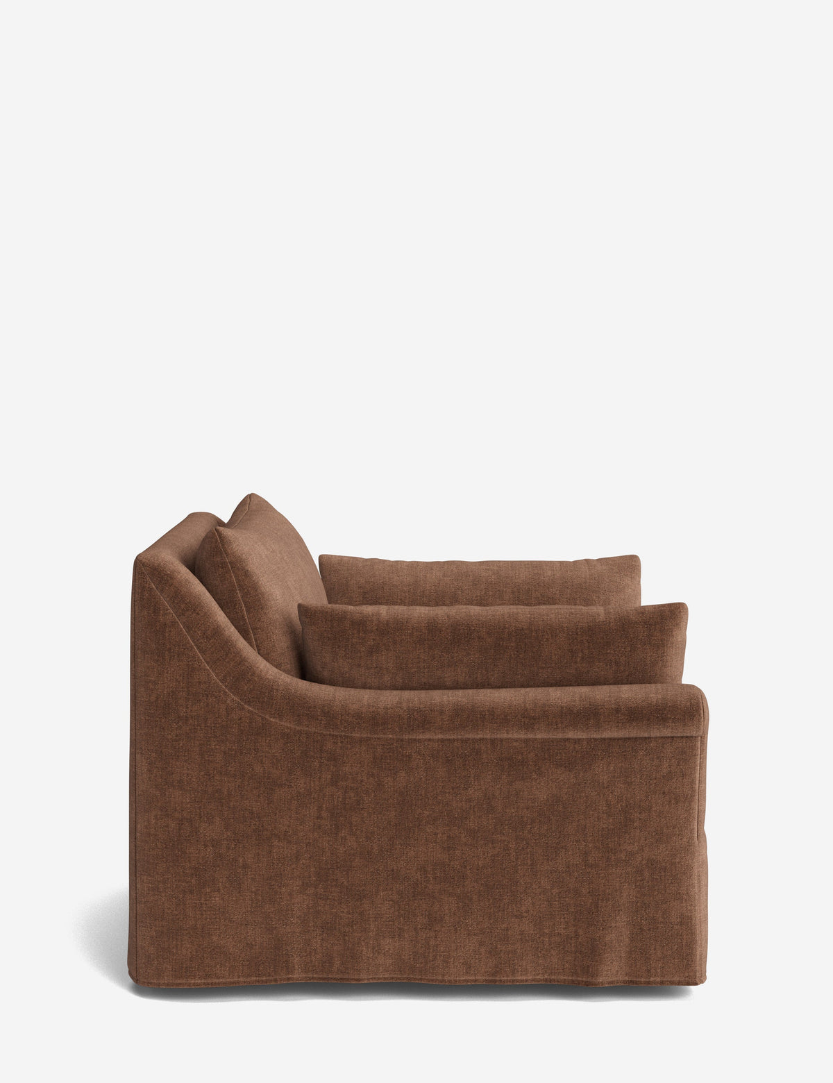 Portola Rolled Arm Luxe Depth Slipcover Chair