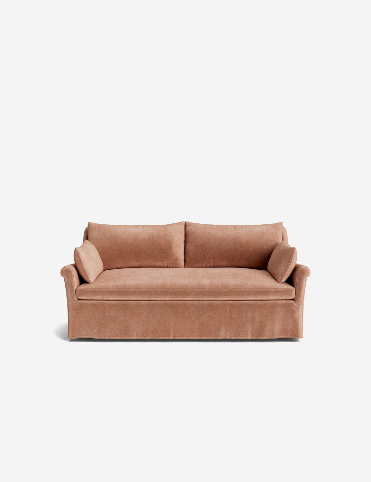 Portola Rolled Arm Luxe Depth Slipcover Sofa