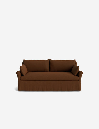 Portola Rolled Arm Luxe Depth Slipcover Sofa