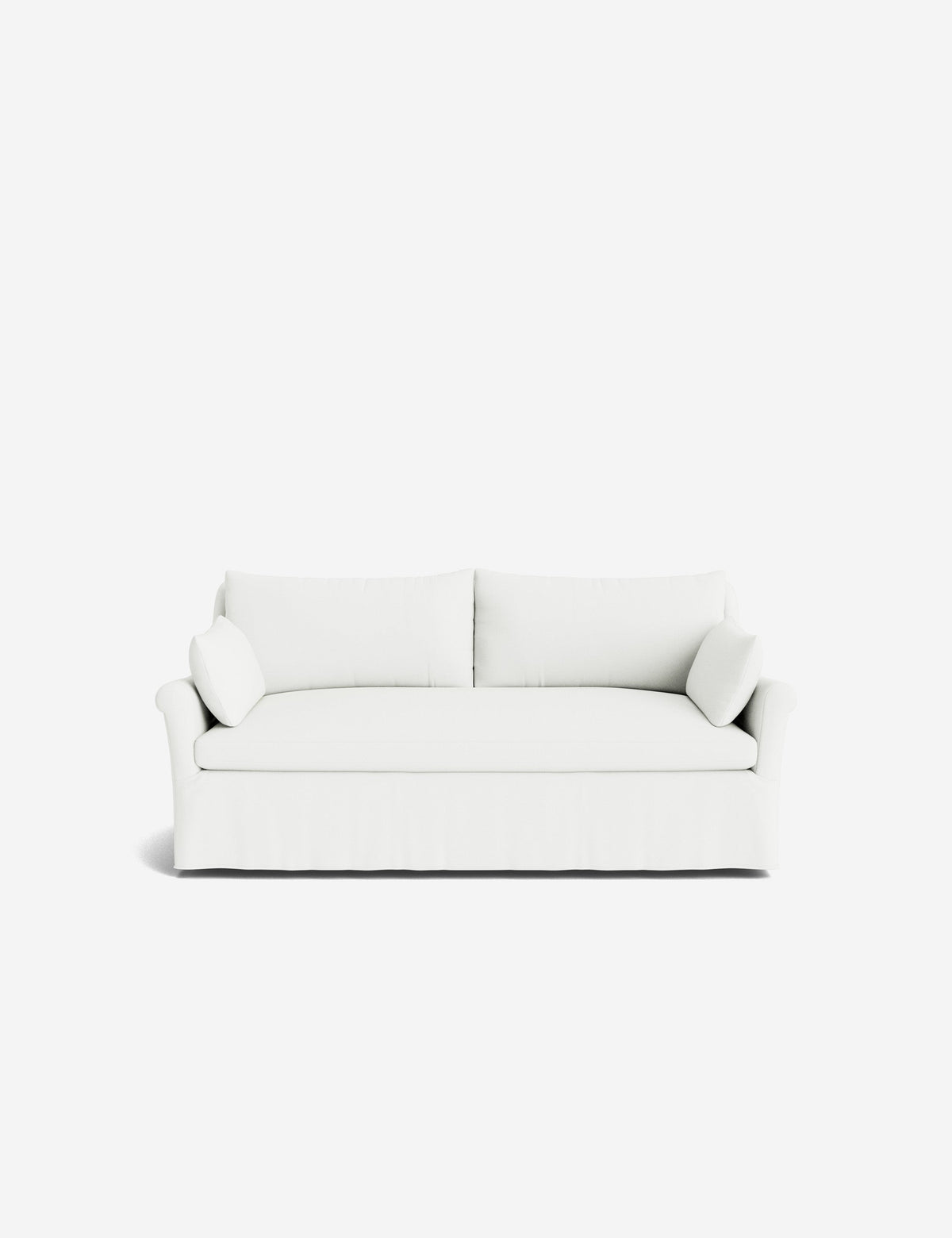Portola Rolled Arm Luxe Depth Slipcover Sofa