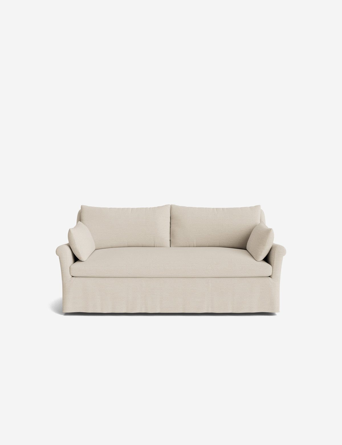 Portola Rolled Arm Luxe Depth Slipcover Sofa