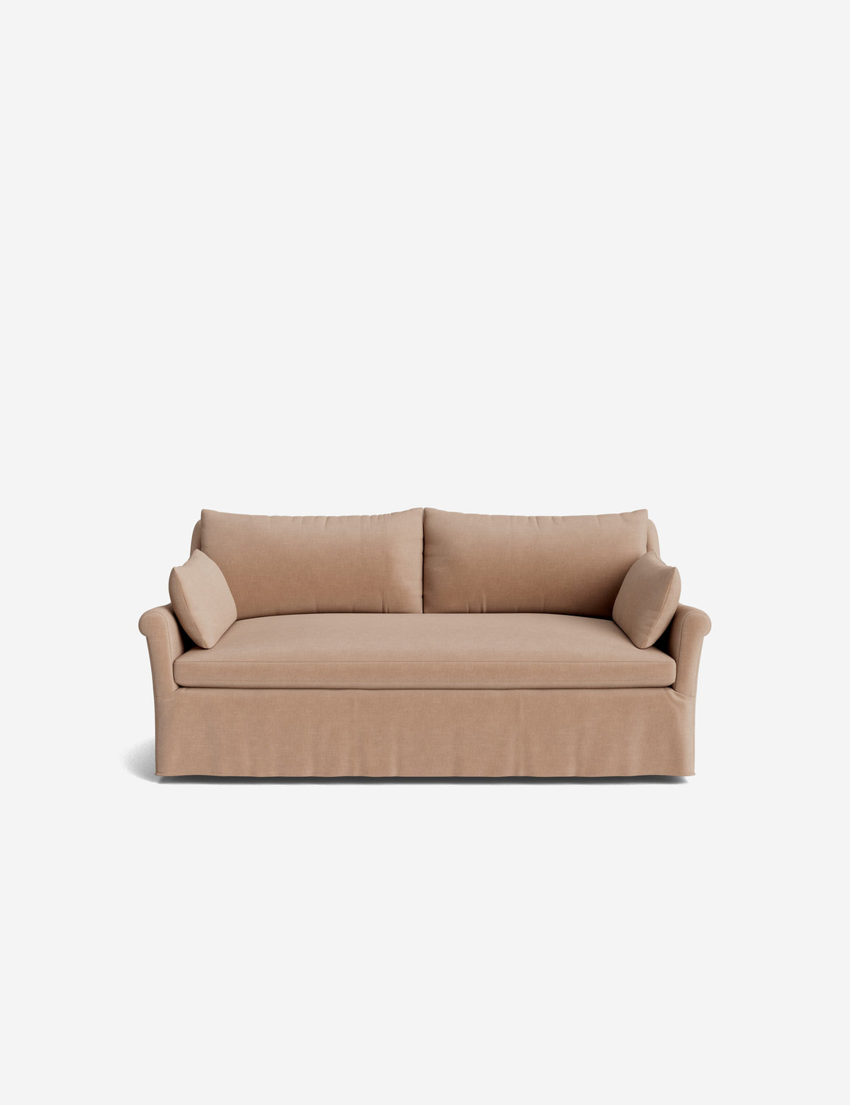 Portola Rolled Arm Luxe Depth Slipcover Sofa