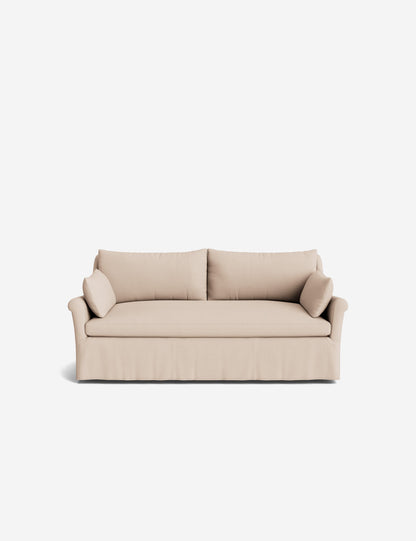 Portola Rolled Arm Luxe Depth Slipcover Sofa