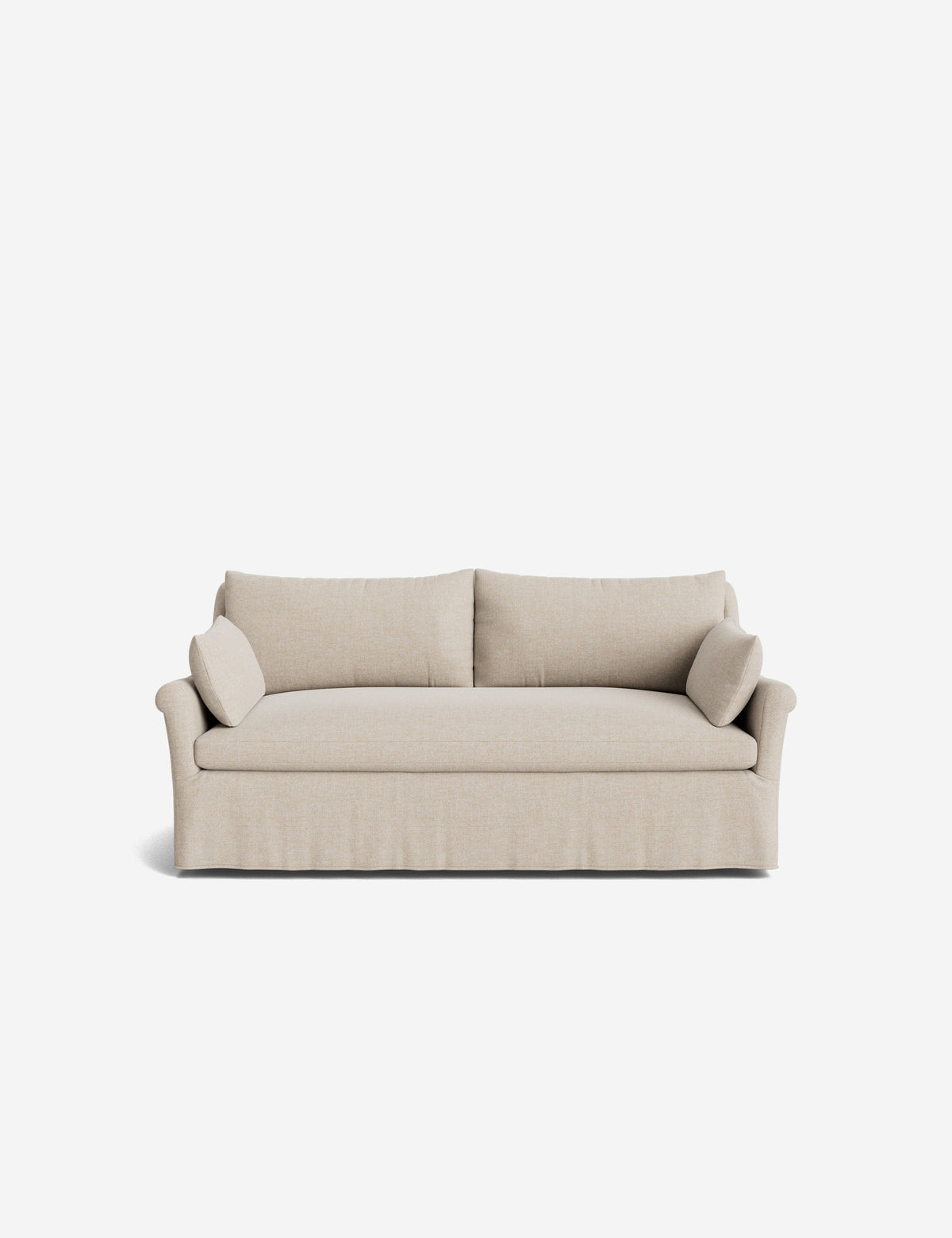 Portola Rolled Arm Luxe Depth Slipcover Sofa