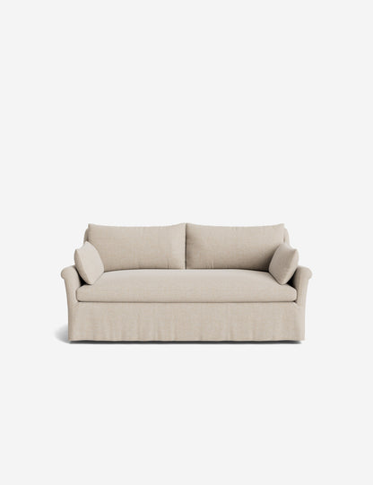 Portola Rolled Arm Luxe Depth Slipcover Sofa