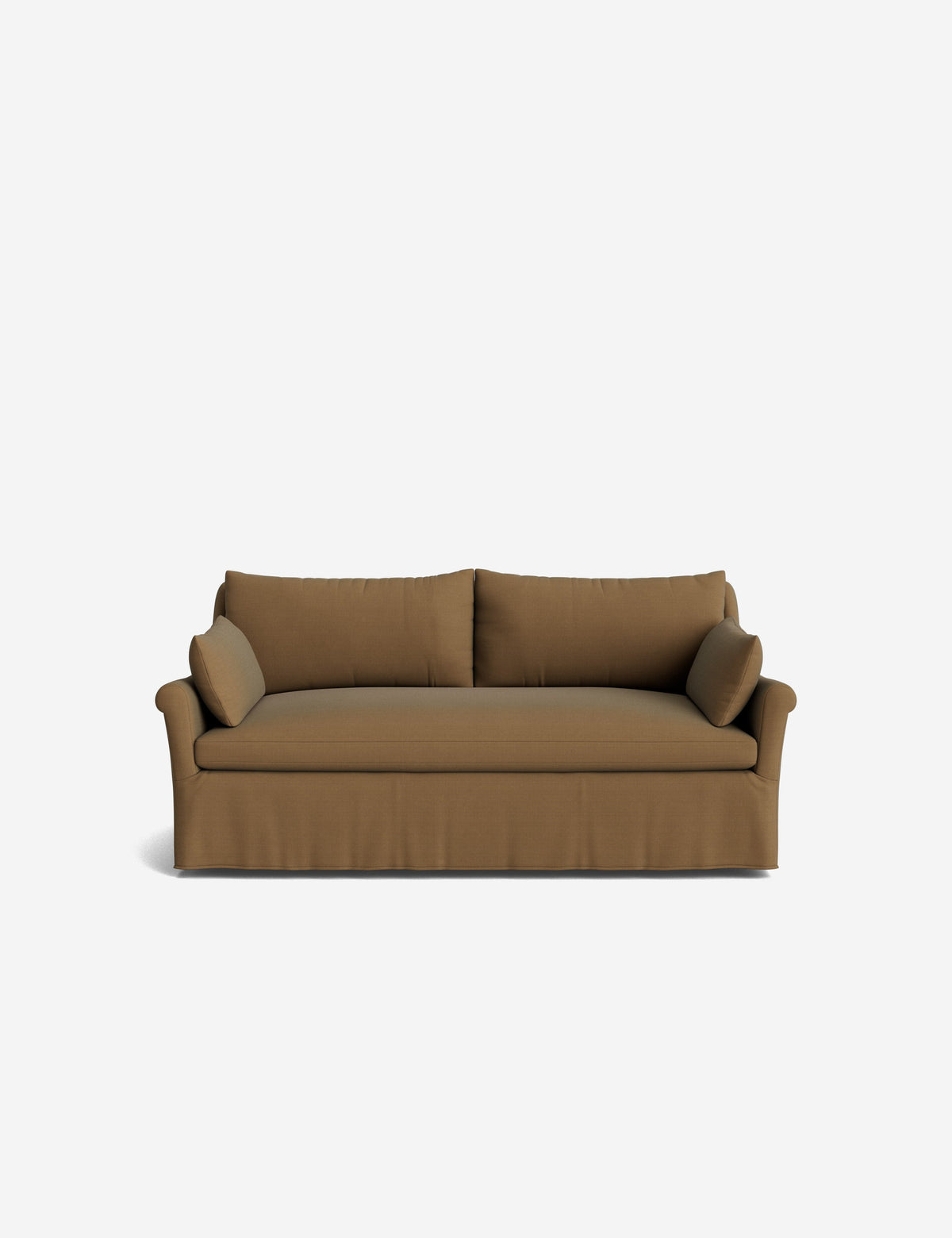Portola Rolled Arm Luxe Depth Slipcover Sofa