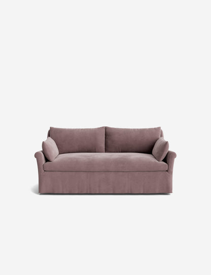 Portola Rolled Arm Luxe Depth Slipcover Sofa