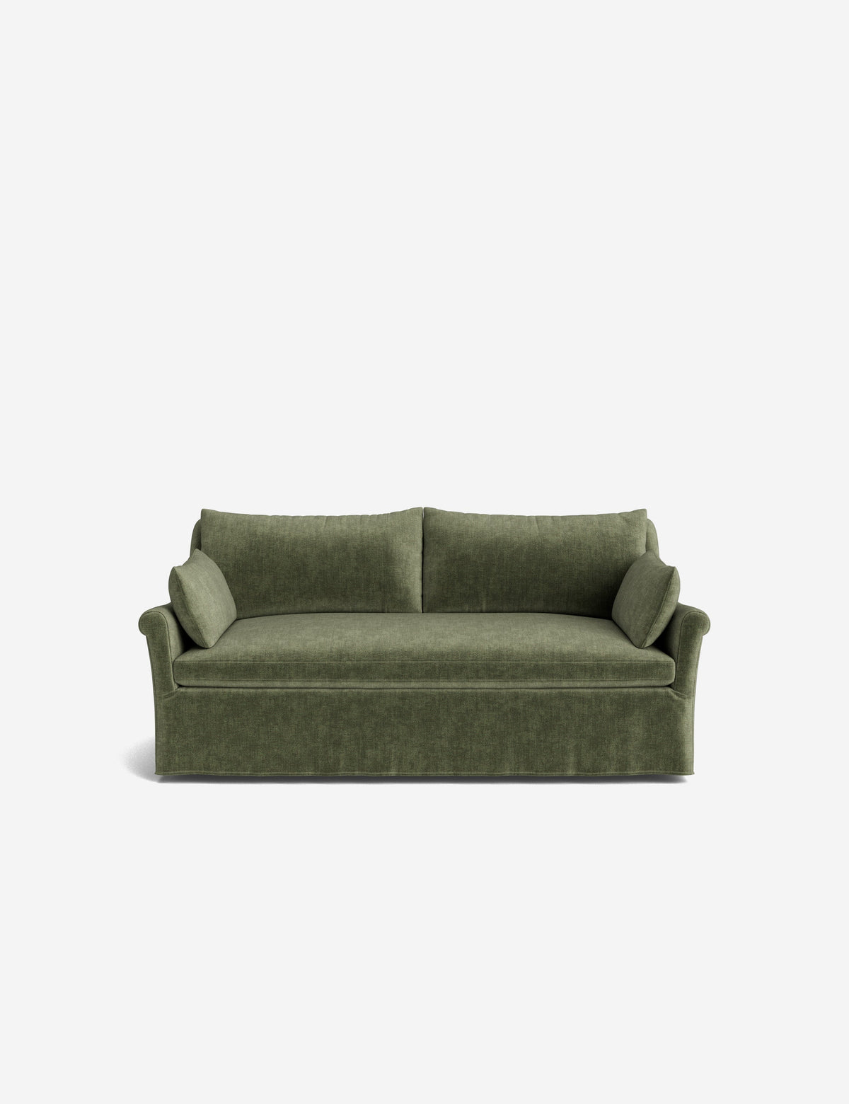 Portola Rolled Arm Luxe Depth Slipcover Sofa