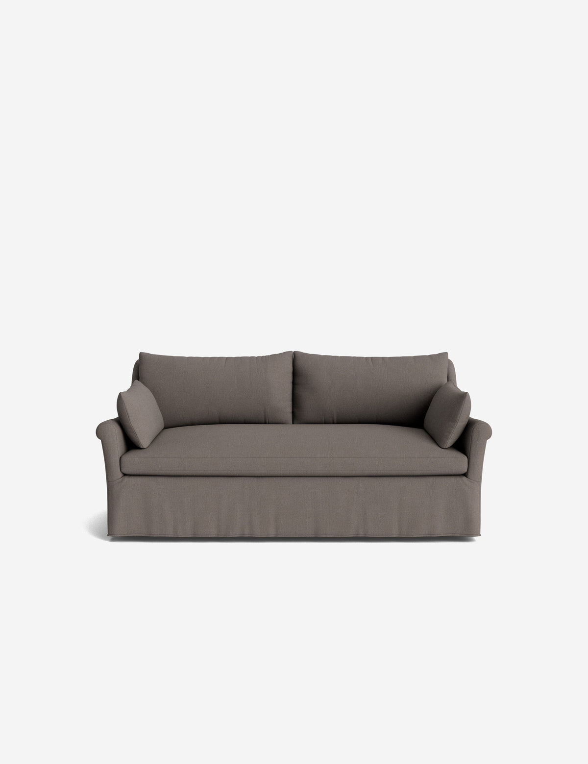 Portola Rolled Arm Luxe Depth Slipcover Sofa