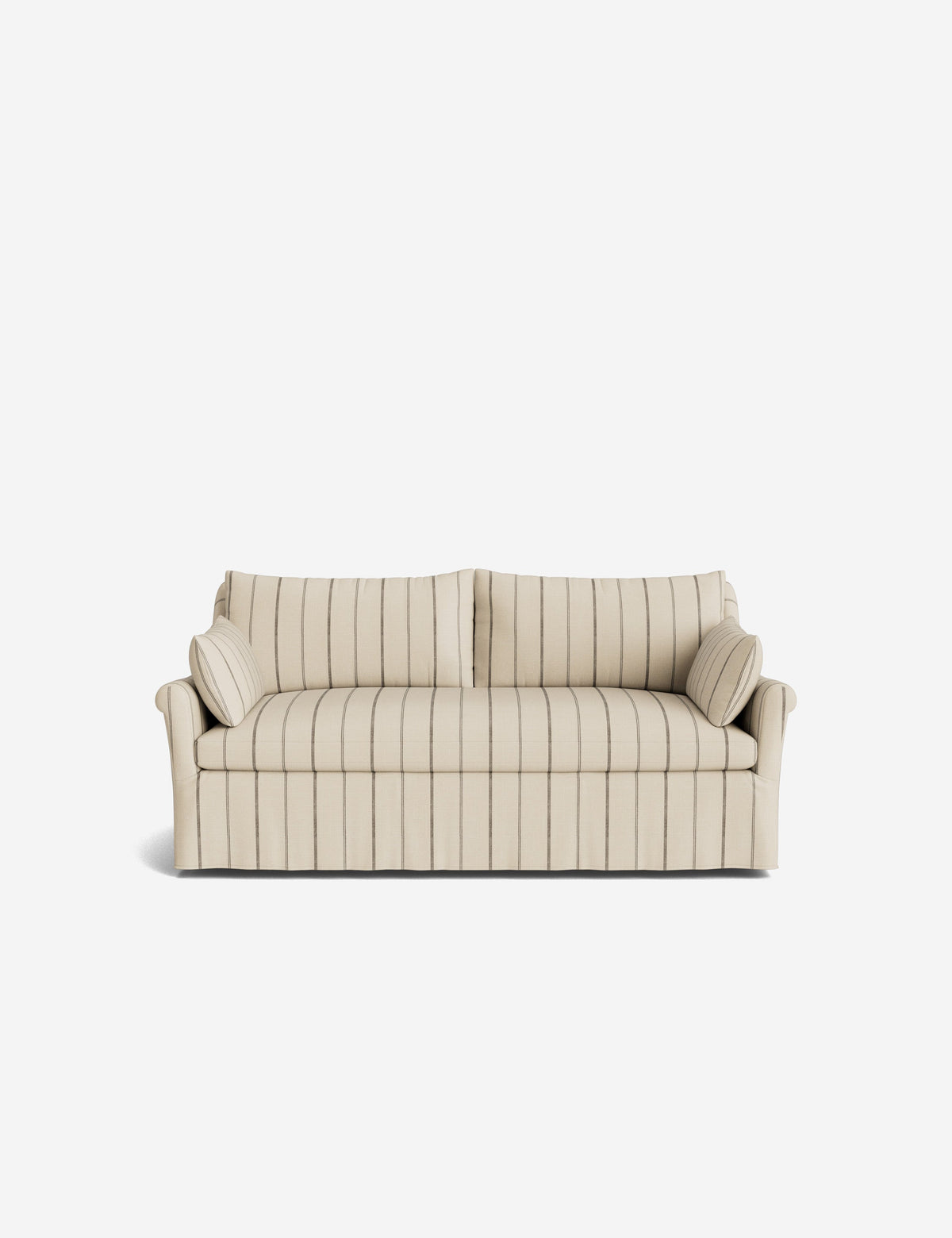 Portola Rolled Arm Luxe Depth Slipcover Sofa