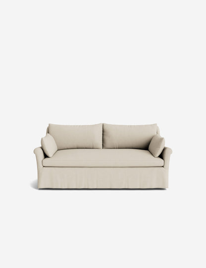 Portola Rolled Arm Luxe Depth Slipcover Sofa
