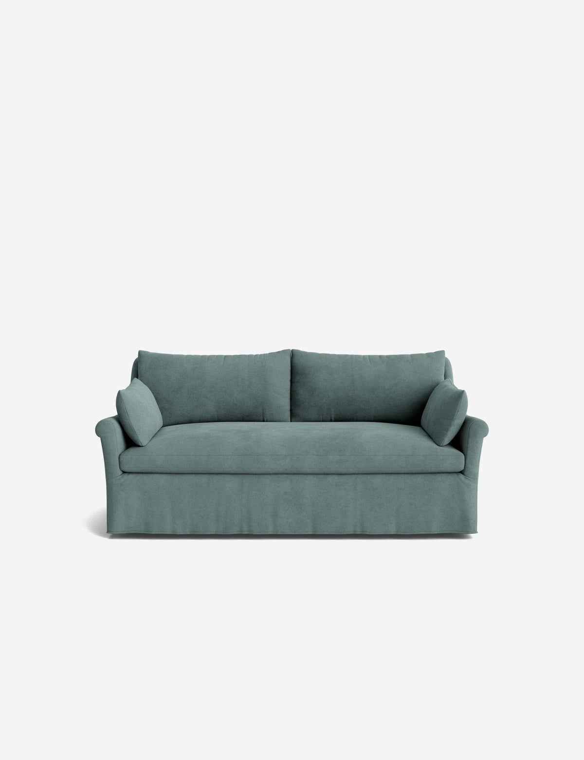 Portola Rolled Arm Luxe Depth Slipcover Sofa