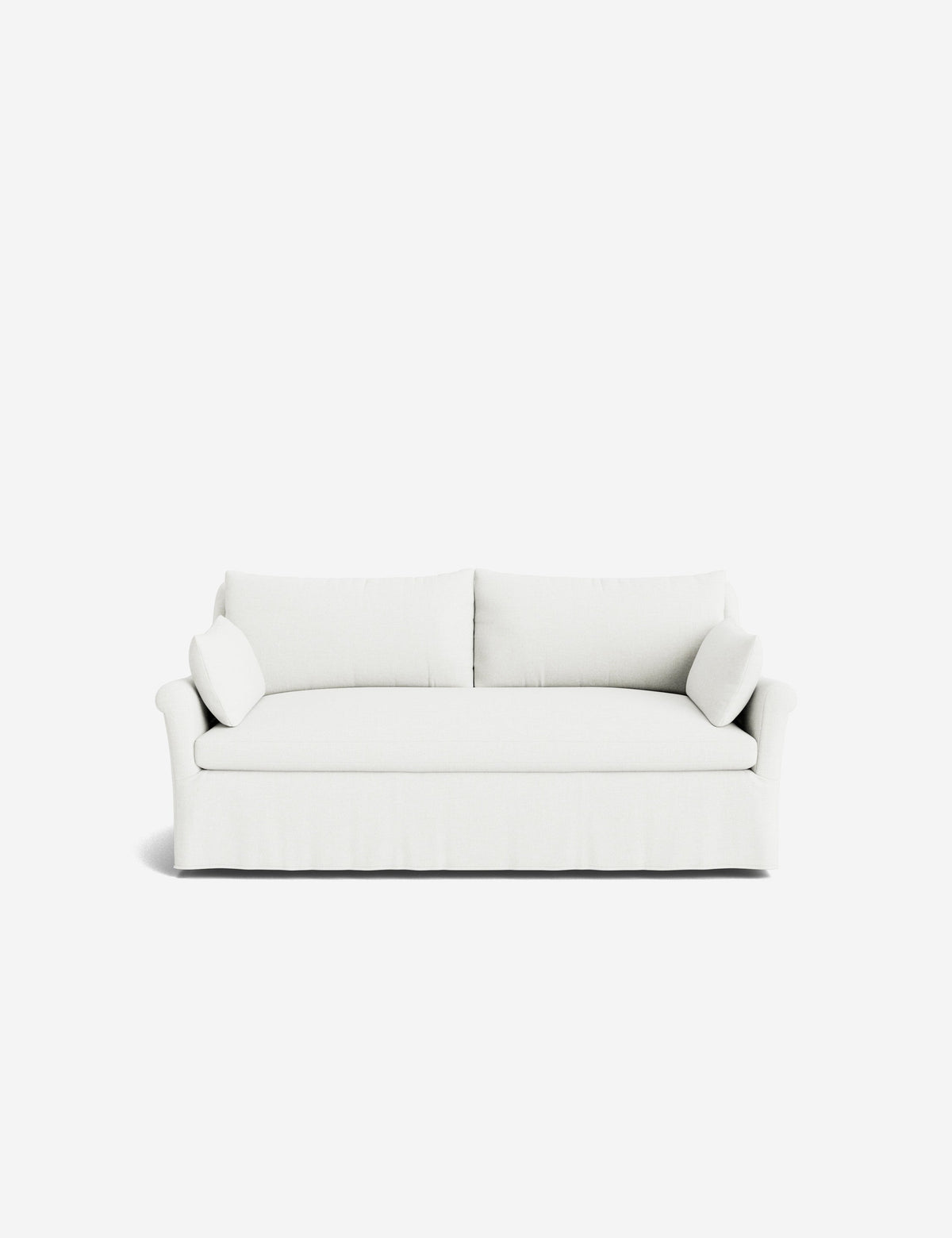 Portola Rolled Arm Luxe Depth Slipcover Sofa