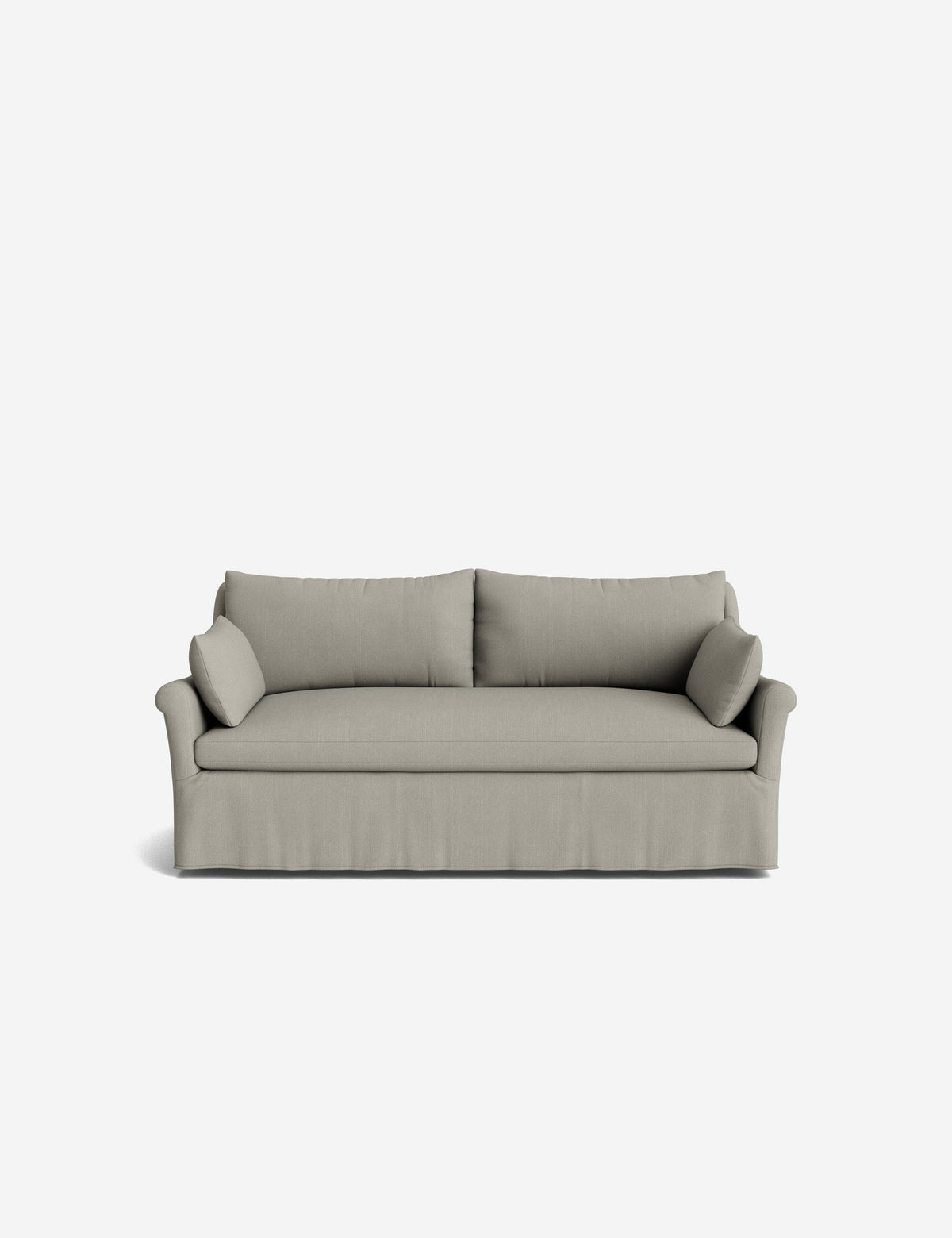 Portola Rolled Arm Luxe Depth Slipcover Sofa