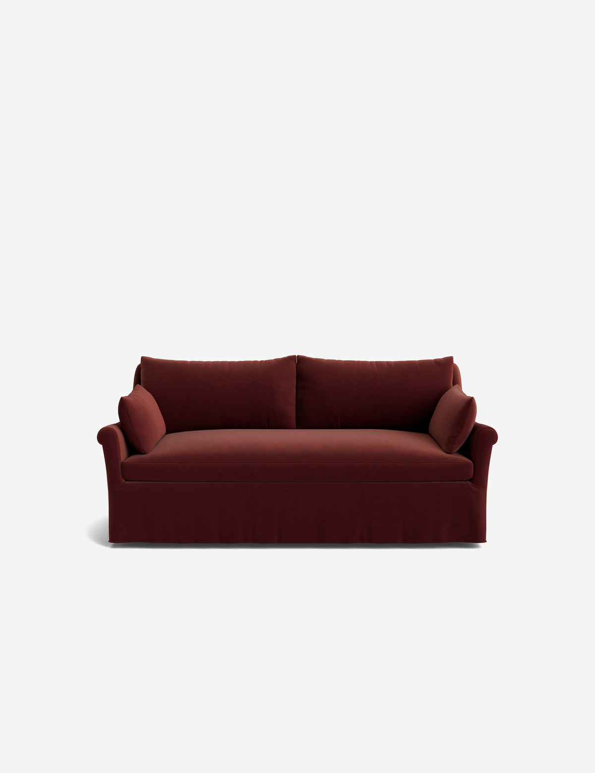 Portola Rolled Arm Luxe Depth Slipcover Sofa