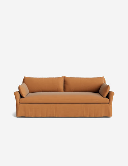 Portola Rolled Arm Luxe Depth Slipcover Sofa