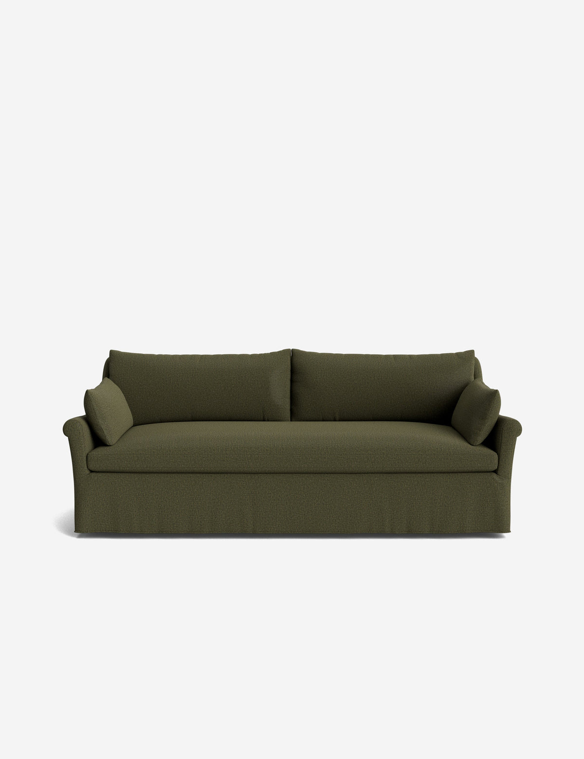 Portola Rolled Arm Luxe Depth Slipcover Sofa
