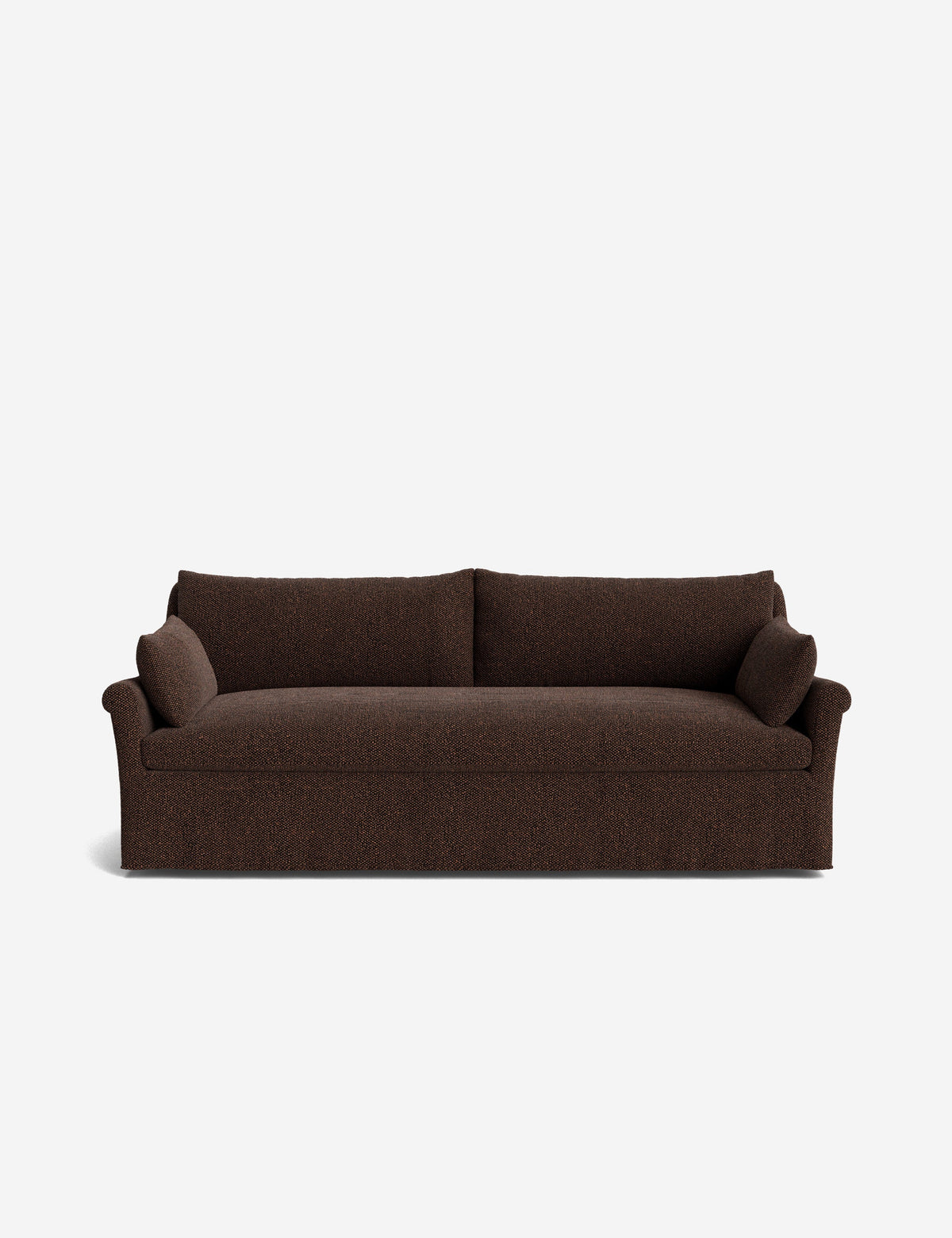 Portola Rolled Arm Luxe Depth Slipcover Sofa