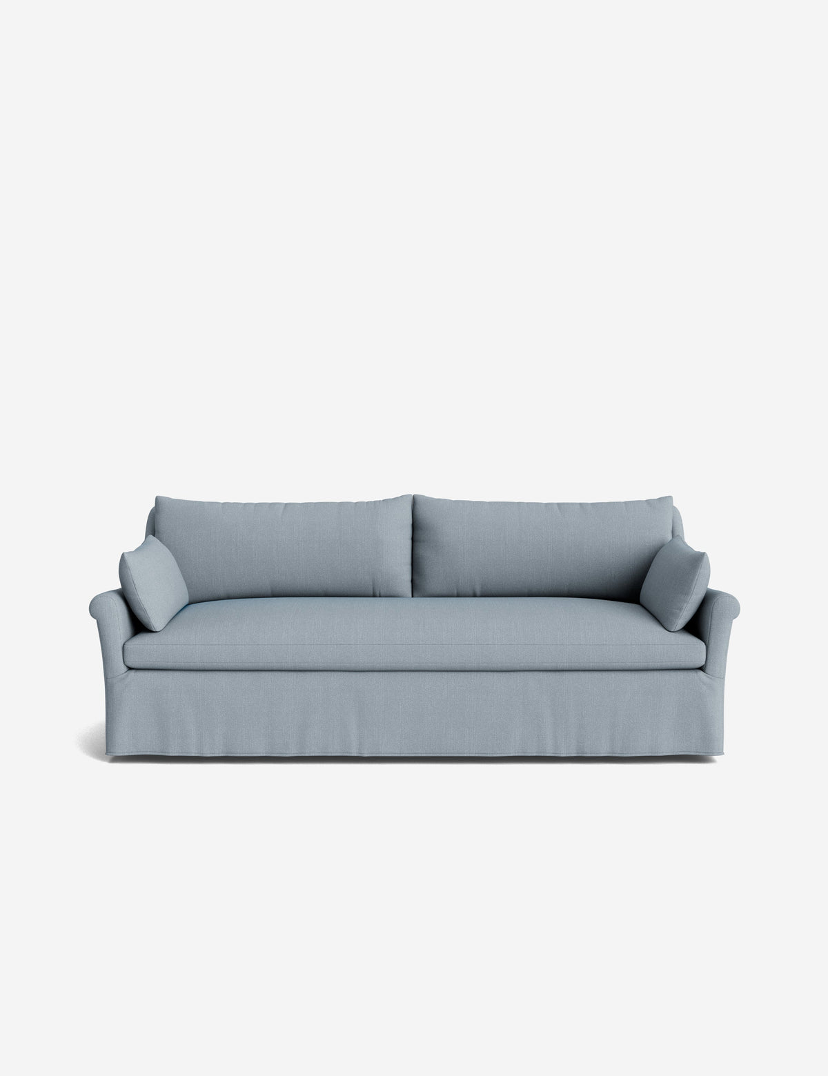 Portola Rolled Arm Luxe Depth Slipcover Sofa