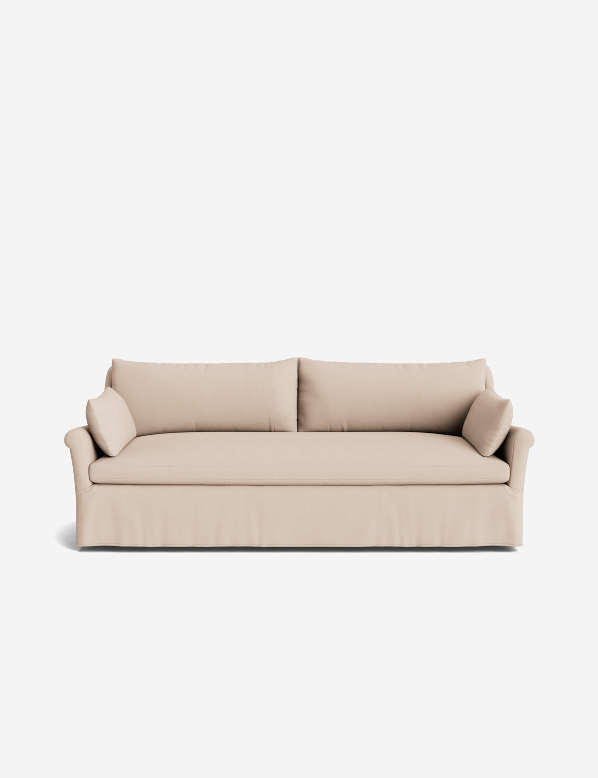 Portola Rolled Arm Luxe Depth Slipcover Sofa