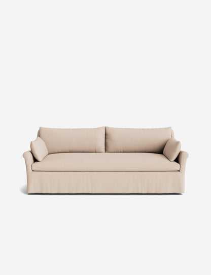 Portola Rolled Arm Luxe Depth Slipcover Sofa