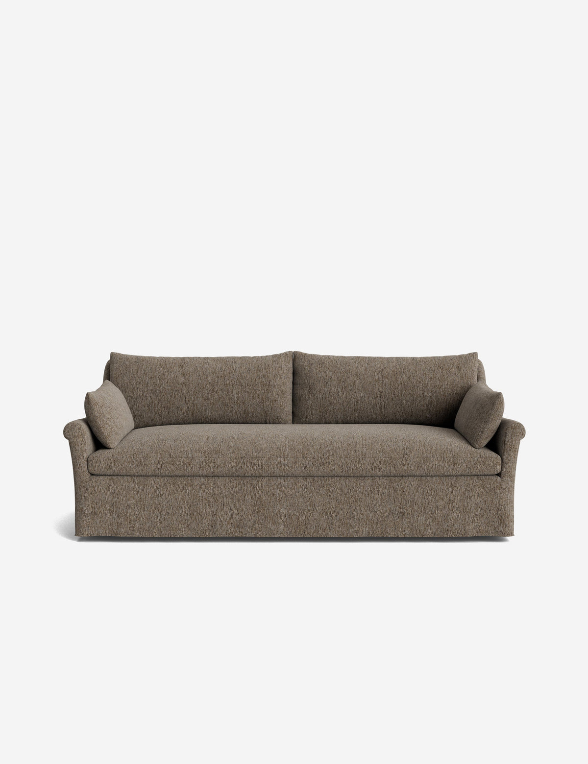 Portola Rolled Arm Luxe Depth Slipcover Sofa