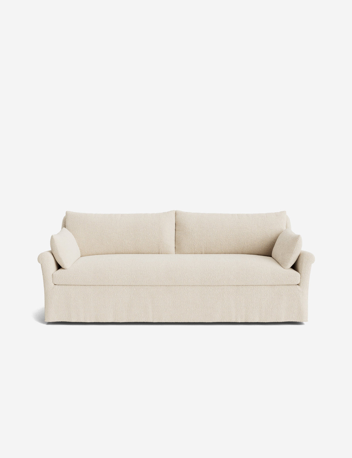 Portola Rolled Arm Luxe Depth Slipcover Sofa