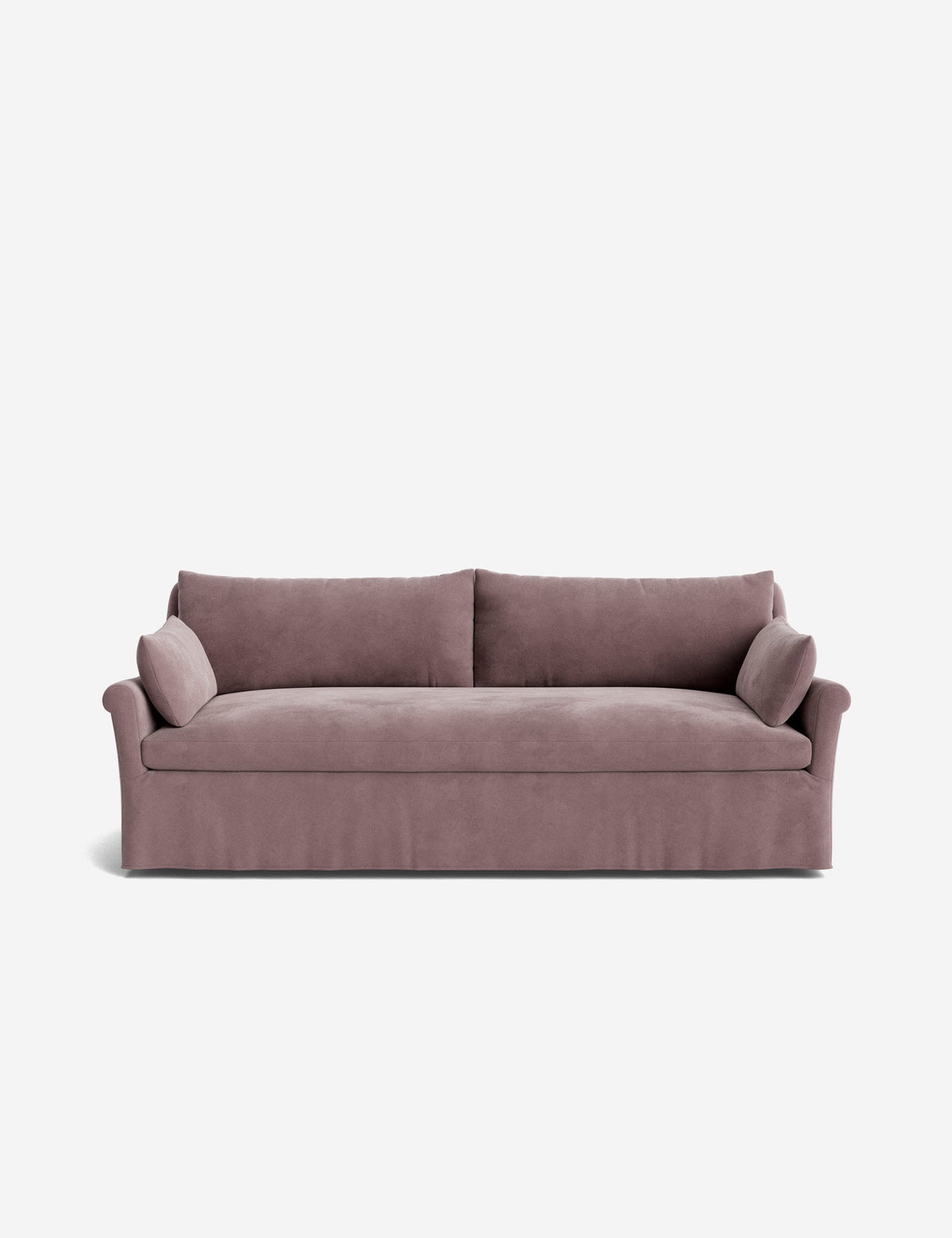 Portola Rolled Arm Luxe Depth Slipcover Sofa
