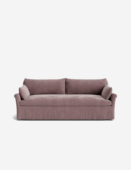 Portola Rolled Arm Luxe Depth Slipcover Sofa