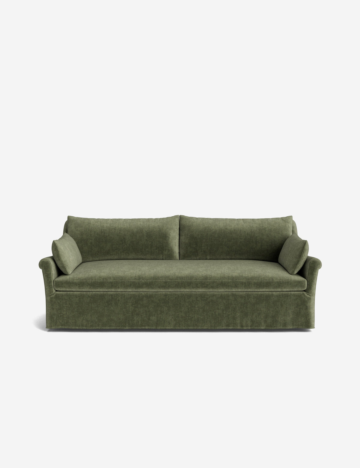 Portola Rolled Arm Luxe Depth Slipcover Sofa